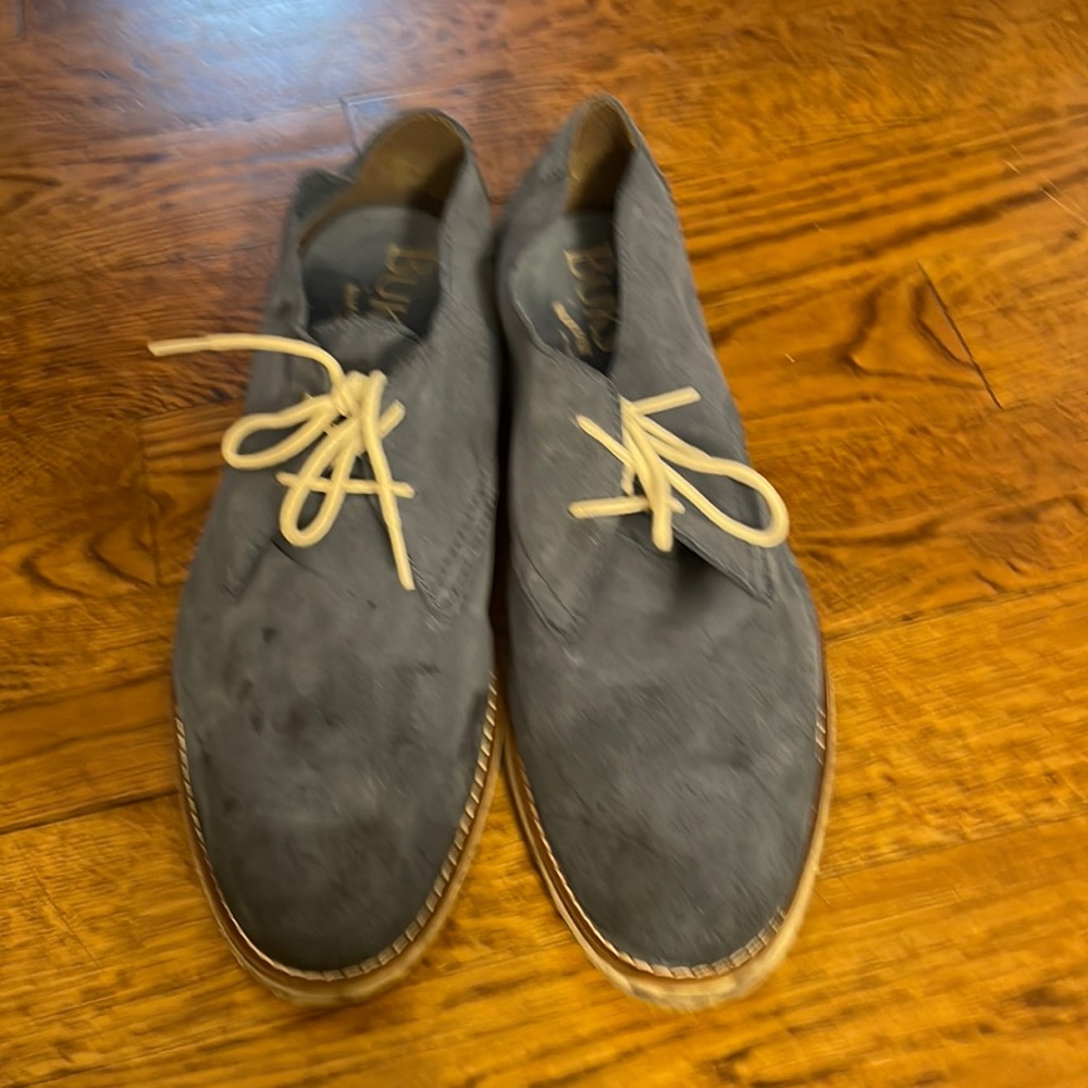 Blue dress shoes size 12 Buks